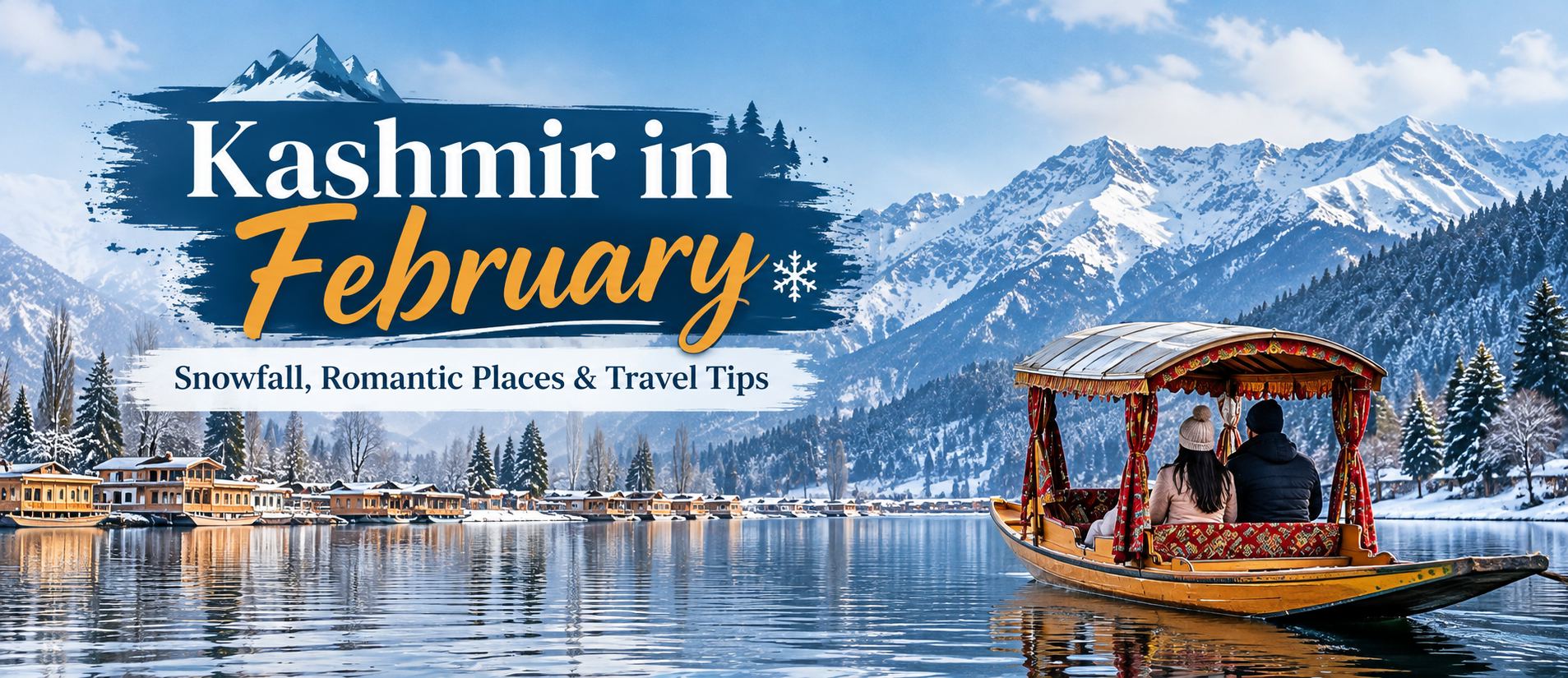 Kashmir in February – Snowfall, Romantic Places and Travel Tips